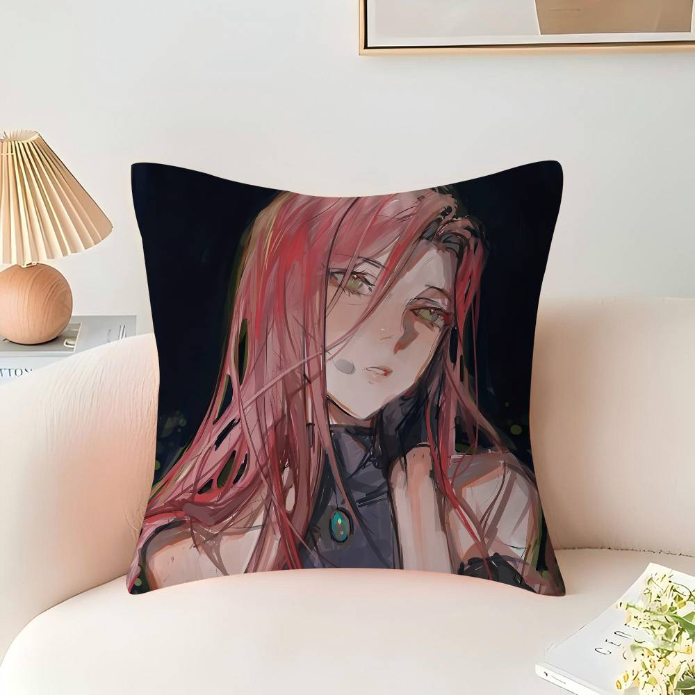 Anime Alien Stage Mizi Kissenbezug Auto Wurfkissenbezug für Sofa Auto Weihnachtsgeschenk 40x40cm 45x45cm