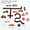 Rail Traffic Vehicle Bath Toys Soft EVA Kids Baby Bathroom Water Toys Early Educational Suction Up Bathing Toys for Children