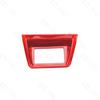 Headlight Switch Control Frame Cover 1* For Honda Accord 18-22 Red Carbon Fiber