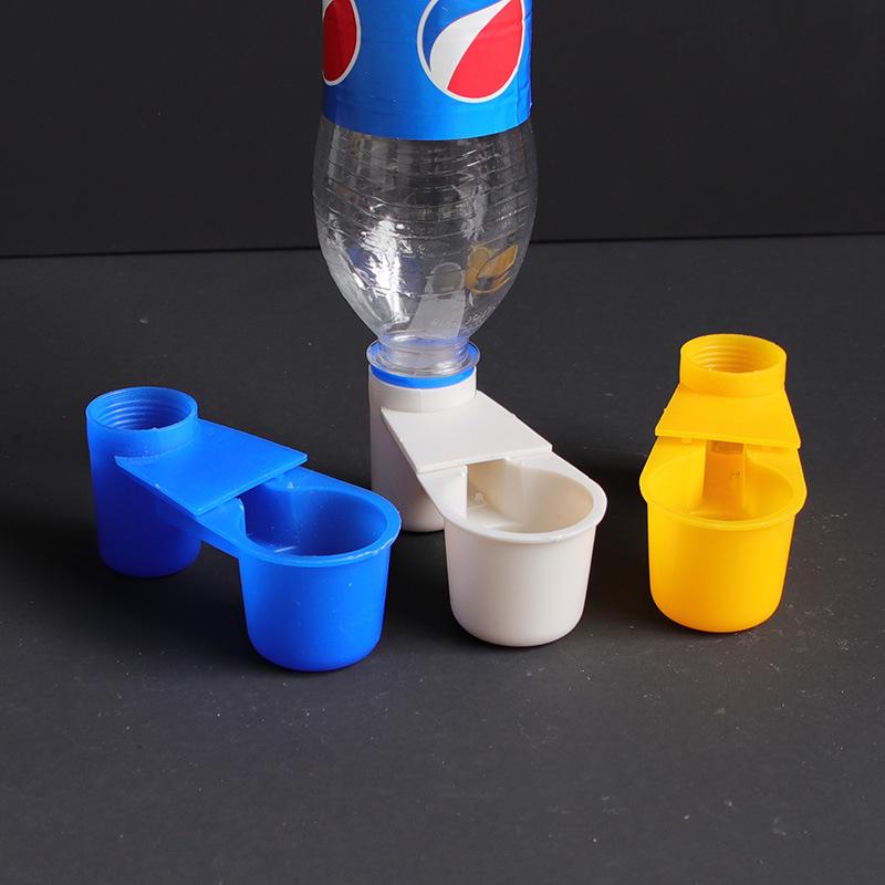 Double-Mouth Automatic Water Drinker for Birds: Parrots, Mynas, and Pigeons