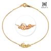 Gold N 14K/18K Sweet Rose Single-Line Bracelet