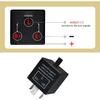 LED Flasher Relay, Three Pin Flame Retardant Fireproof CF13KT Fixed Frequency Solution Adjustable Relay, Replacement Tuning Accessory, Suitable for