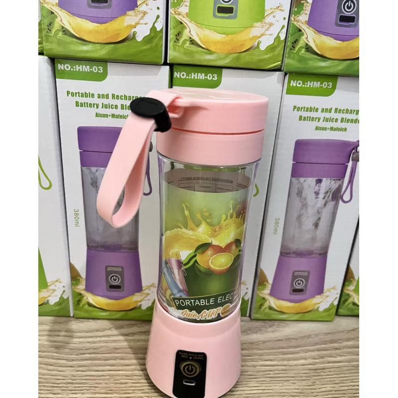 Compact USB Rechargeable 6-Blade Mini Cyclone Juicer
