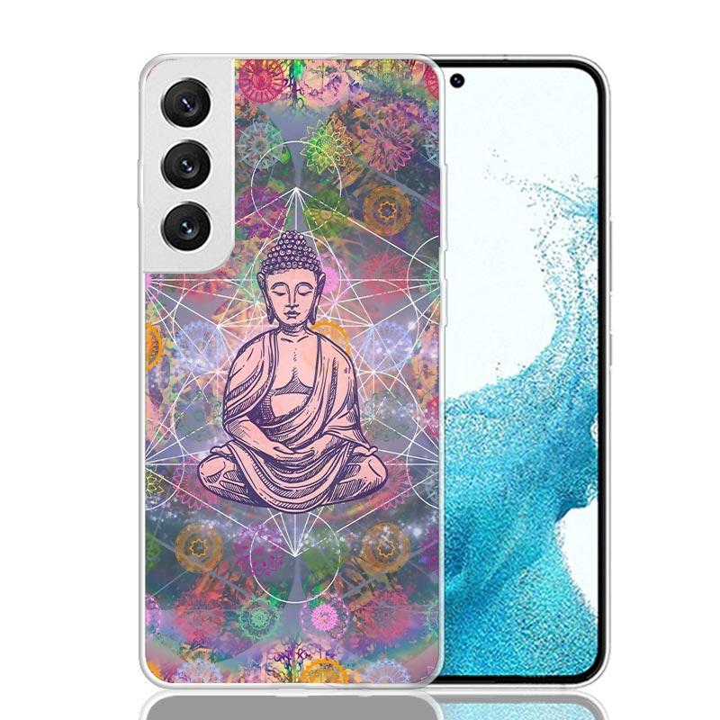 Gautama Buddha Budha Belief Phone Case For Samsung Galaxy S25 S24 S23 S22 S21 FE S20 Ultra S10 Plus Art Customized Coque Capa S2