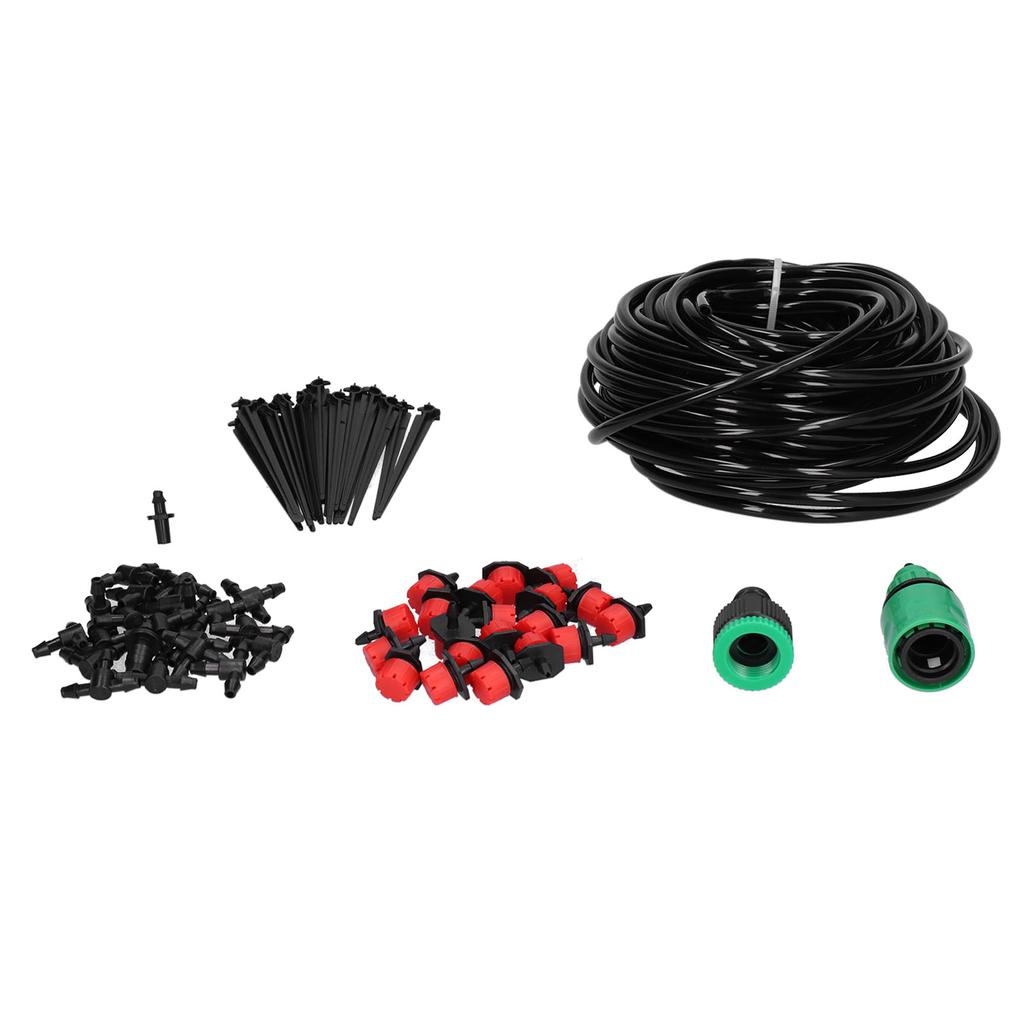 20M 4/7 Hose Garden Irrigation System Automatic Drip Irrigation Kit Adjustable Dripper for Home