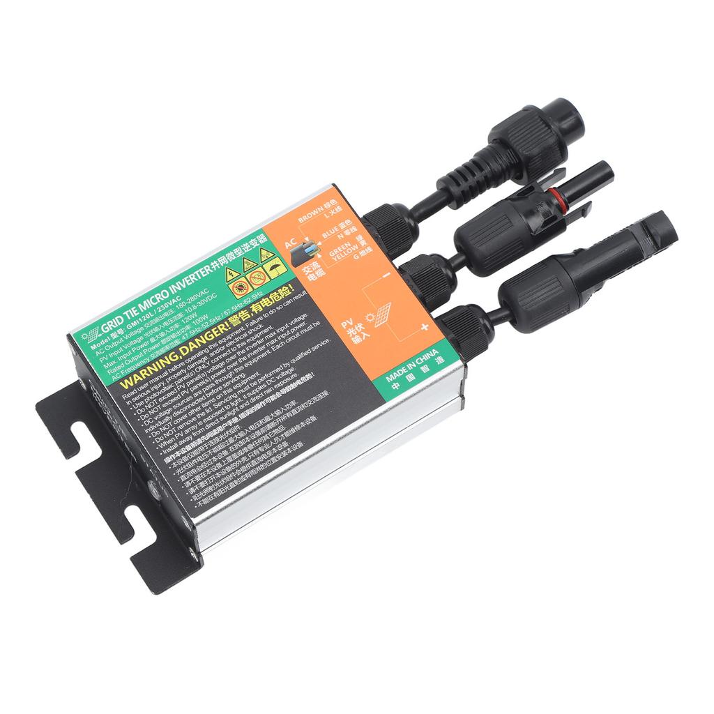 GMI Photovoltaik Micro Grid Tie Wechselrichter 120W Reiner Sinus Wechselrichter mit Spannung Strom