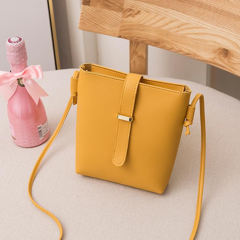 New fashionable one-shoulder crossbody bucket bag, drawstring underarm women's bag, one piece.