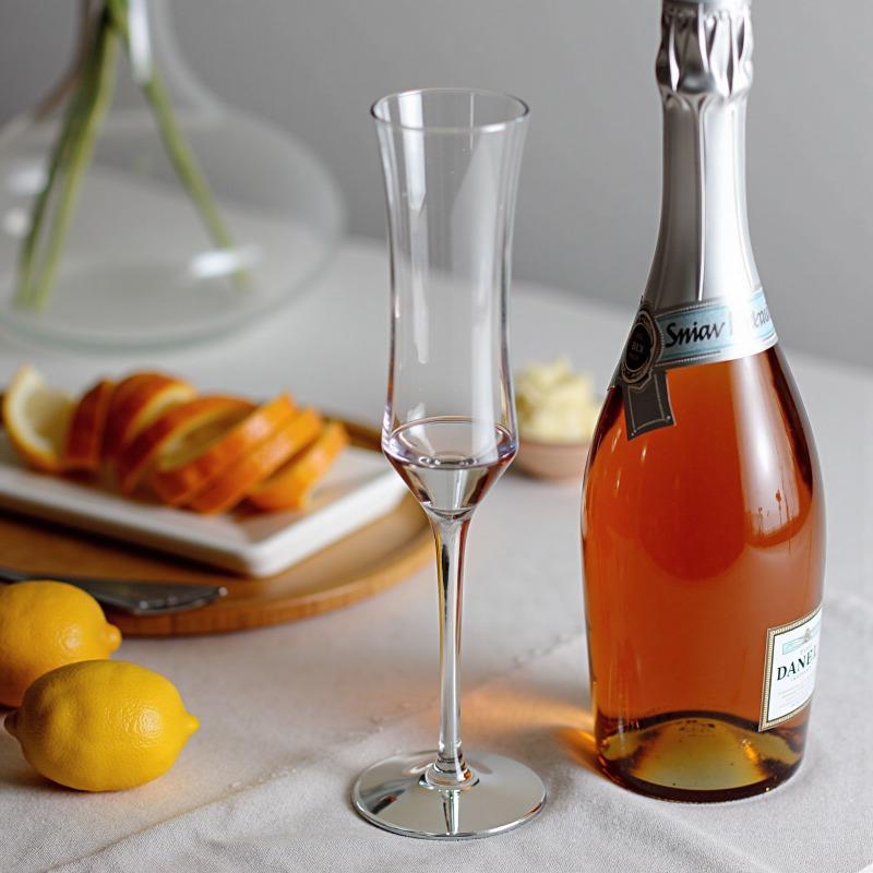 Waist Up High Footed Glass Champagne Glass with High Aesthetic Value Electroplated Sparkling Glass Cocktail Glass Red Wine Glass