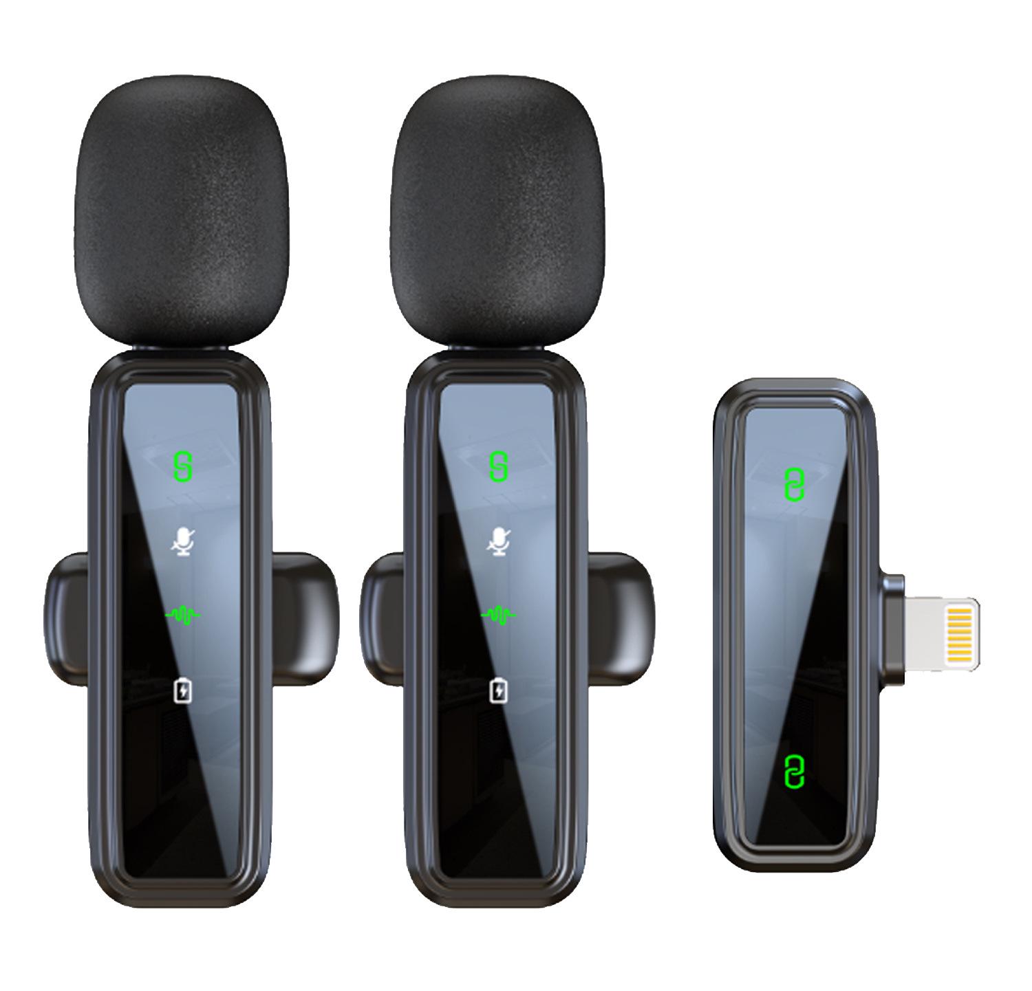 

J86 Подвійний бездротовий петличний мікрофон - Шумозаглушення для прямих трансляцій