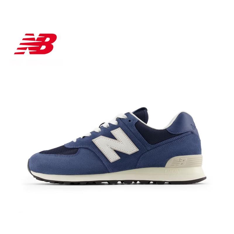 

NEW BALANCE Мужские и женские ретро-кроссовки U574GCR: легкие, универсальные, удобные, повседневные 36 темно-синий