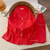 2026 Spring/Autumn Internet Celebrity Cloud Cotton Women's Long Sleeve Pajama Set