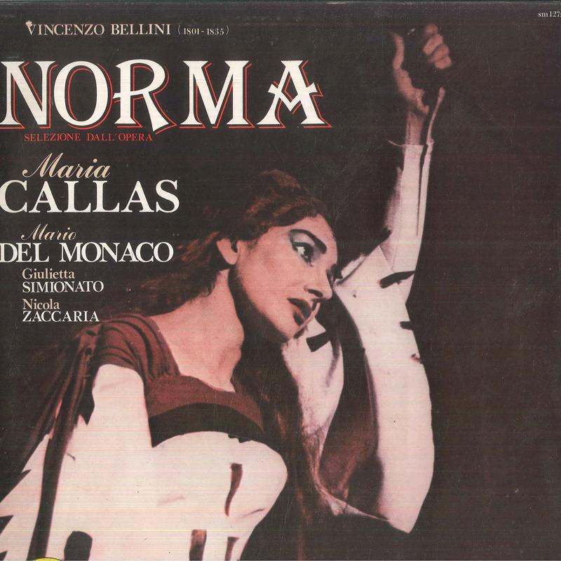 

LP Record MARIA CALLAS MARIO DEL MONACO Bellini Norma Selezione DallOpera SM1275 INTERNATIONAL Italy Classical Used