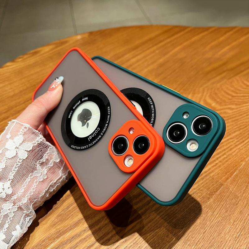 

Акриловый роскошный ударопрочный магнитный утюг для iPhone 14 13 12 Pro Max 11 Чехол для телефона Magsafe