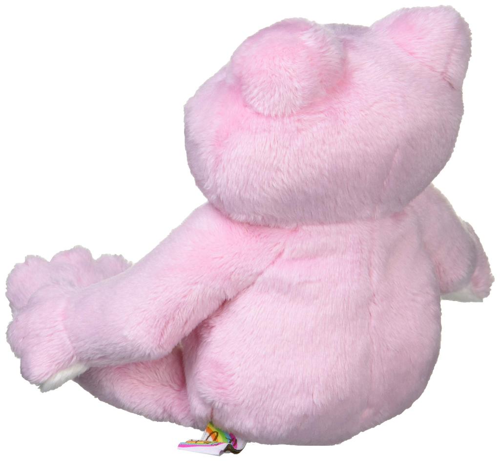 Nakajima Corporation Rainbow Pickles Bean Doll Sakura Pink, Sitting Height 16cm X W12cm X D15cm, Pickles the Frog 135872-19