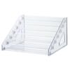 Store88 Figure Display Shelf, Exhibition Stand, Stairs, Display Storage, Acrylic Stands, Cosmetics, 7 Tiers, Clear