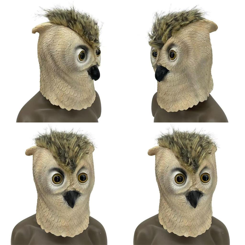 Owl Latex Mask Animal Face Mask For Halloween Costume Parties And Holiday Celebrations