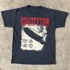 Led Zeppelin Album I 1969 T-shirt Noir Unisexe Taille S-5XL