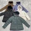 Leichte Damen-Daunenjacke mit Kapuze Kurzer Warmer Wintermantel Lässige Stilvolle Oberbekleidung