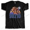 Bawełniany t-shirt męski inspirowany Beverly Hills 90210, letnia moda, rozmiar europejski, męska marka, większy rozmiar, koszulki