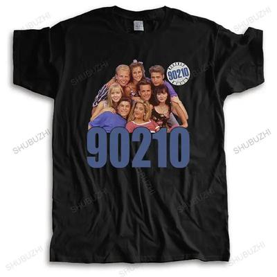 Bavlněné tričko inspirované Beverly Hills 90210 pánské letní módní tričko evropská velikost Pánské značkové tričko Větší velikost tričko topy