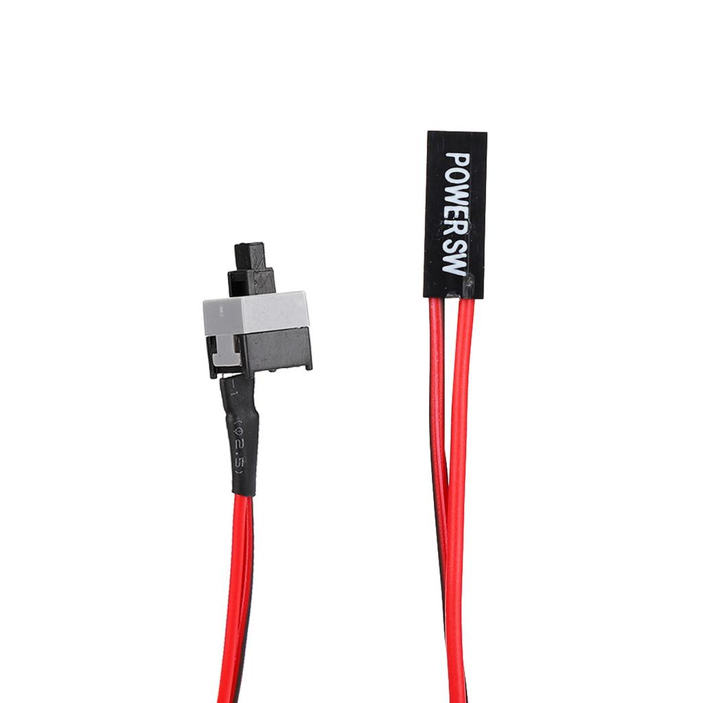 2pinové PC Restartování ATX Počítačová skříň Tlačítko napájení Jumperový přepínač základní desky