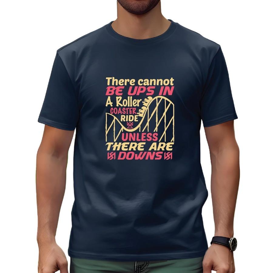 Gift Idea for Roller Coaster Lovers Enjoy Every Moment of the Ride Men Women Black Multicolor T shirt S