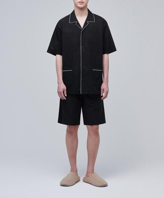 [Musinsa Standard] Cotton Tencel Half Pajama Set [Shipped from Korea] 100% Authentic