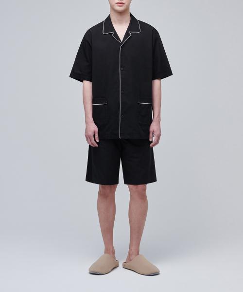 

[Musinsa Standard] Cotton Tencel Half Pajama Set [Shipped from Korea] 100% Authentic S