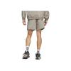 Adidas Solid Color Loose Fit Drawstring Casual Shorts Unisex Shorts Light-Brown JC7842