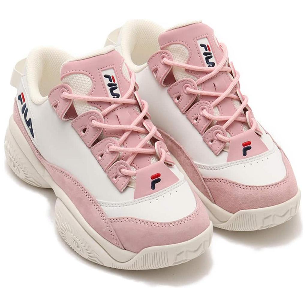 FILA Provenance 2 Comfortable Versatile Low-Top Casual Shoes Unisex sneaker White Pink UFW24050-149