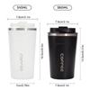 Stainless Steel Thermal Mug 380ml/510ml Travel Thermal Mug Leak-Proof Thermos Bottle Tea Coffee Mug Insulated Cup Water Bottle