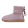 Mini Bailey Bow Pom Botas de Neve Curtas Femininas Rosa Roxo 1125382-SHAD
