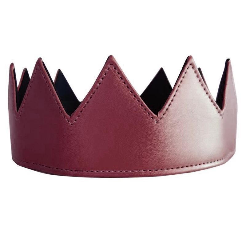 Prince Role Play Cosplay Halloween Carnival Masquerade Party King Crown Hat for Adults