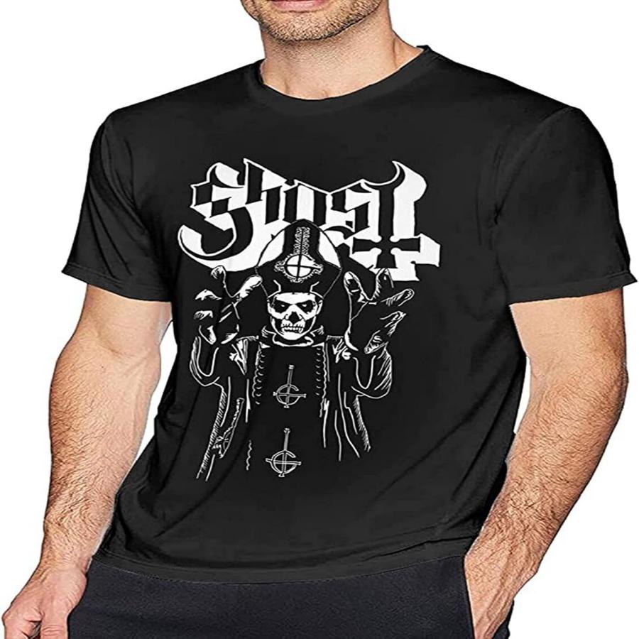 TAO JIN HUAN Ghost Logo Men s Short Sleeve T-Shirt XS XXXXXL разноцветный