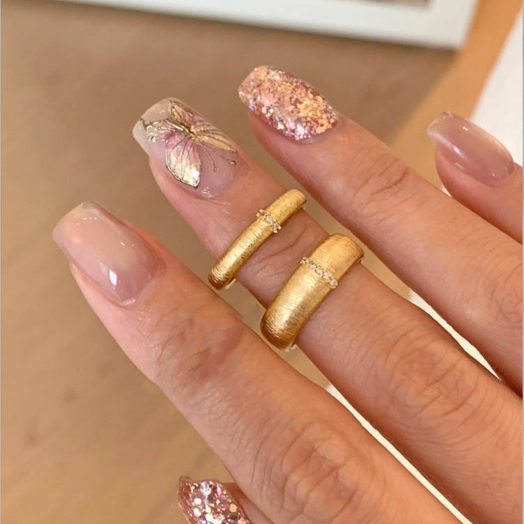 Sophisticated Adjustable Pearl And Zirconia Ring For Women In Unique Minimalist Style