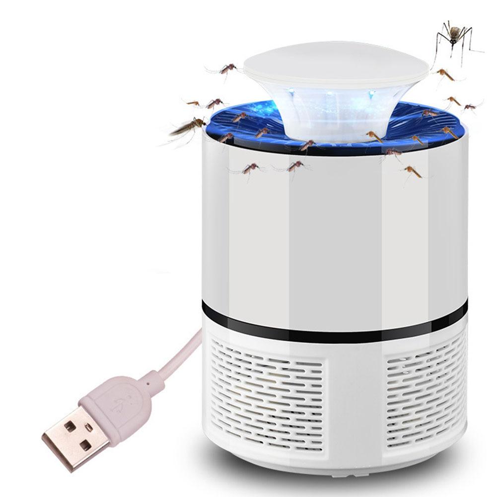 

Бесшумная лампа от комаров USB-ловушка для насекомых безрадиационный свет (белый)