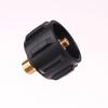 1Pc Qcc1 Propane Refill Adapter With Nut And 1/4" Npt Male Pipe Thread For Tank Bbq,Camping,Outdoor Cooking,Heating