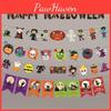 Colorful Halloween Party Decorations With Pumpkin Paper Banner For Festive Atmosphere