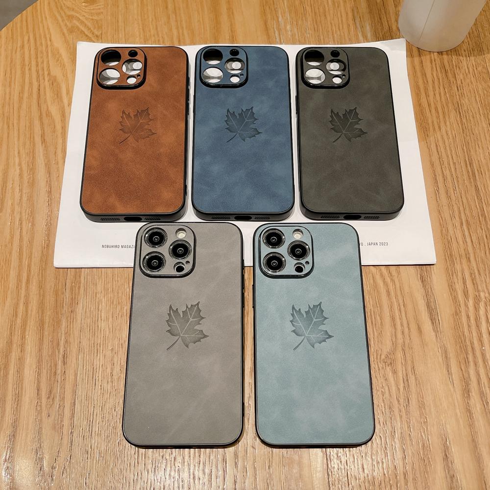 Leather Retra Case For iPhone 17 Air 16 15 14 13 12 11 Pro Max Plus 16E iPhone15 iPhone14 iPhone13 iPhone12 Comfortable Cover