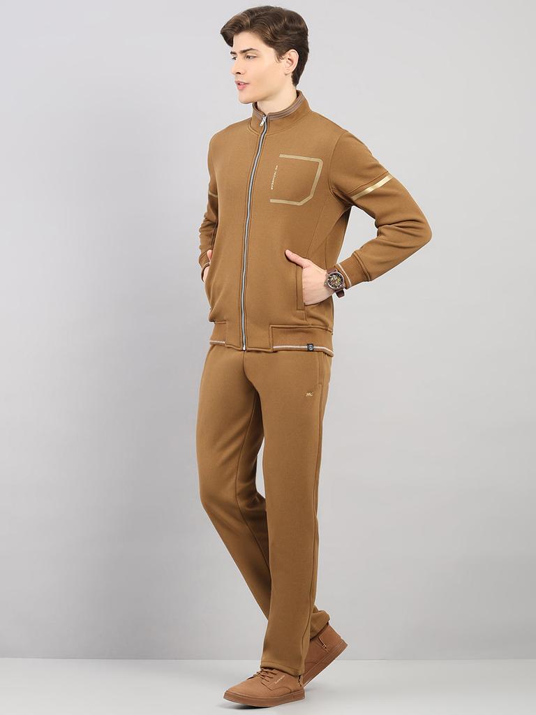 MONTE CARLO Mens Regular Fit Solid Tracksuit