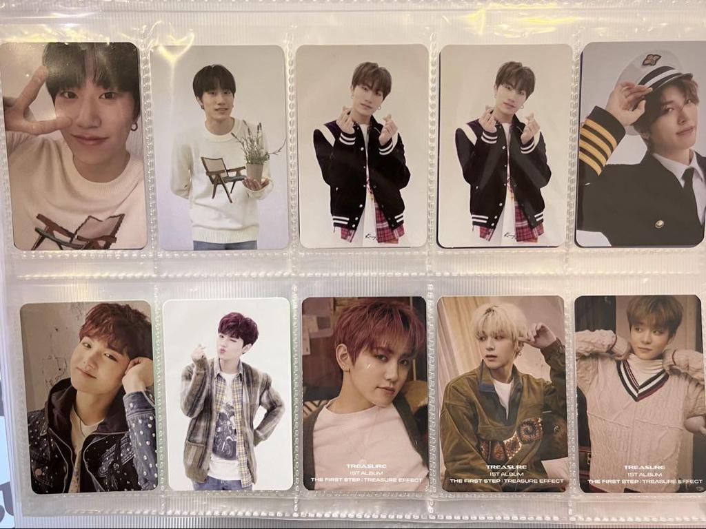 [USED] TREASURE Junkyu Trading Card Album Set Initial Fan Club Bonus Newsletter