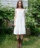 Yutosiseu Shirring Button Dress(White)
