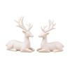 Sitting/Standing Position Deer Desktop Ornament Creative Christmas Deer Statue  Office Desktop