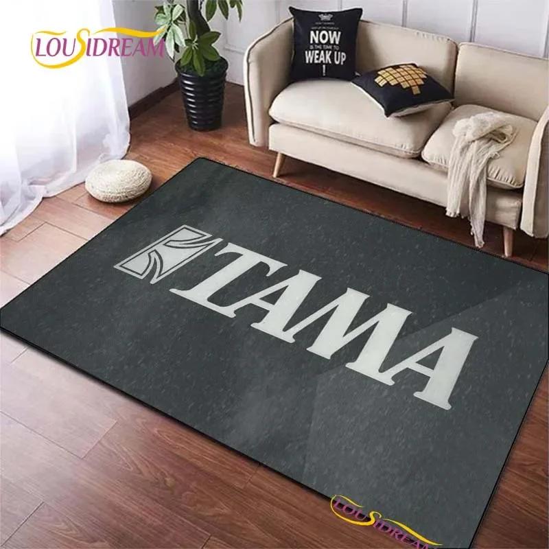 Fashion Brand Drums Carpet for Living Room Bedroom Rugs Kids Kitchen Door Unslip Floor Mats Birthday Gift Photography Props Rug