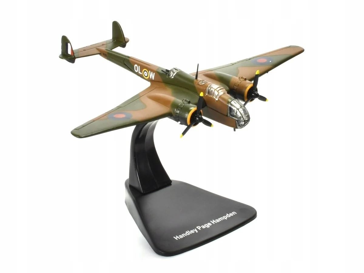 

1/144 Scale Scale Model of the Royal Air Force Handley Page Hampden MKI 83 Bomber (1940) - Fully Assembled [Imported]