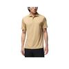 Sport Trendy Comfortable Short Sleeve Polo Shirt Men Tops Beige HQ8479-248
