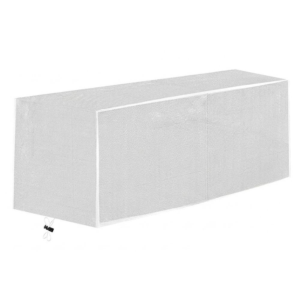 White Insect Proof Mesh Cover with Drawstring Vegetable Cover Netting Garden Plant 100*45*50cm