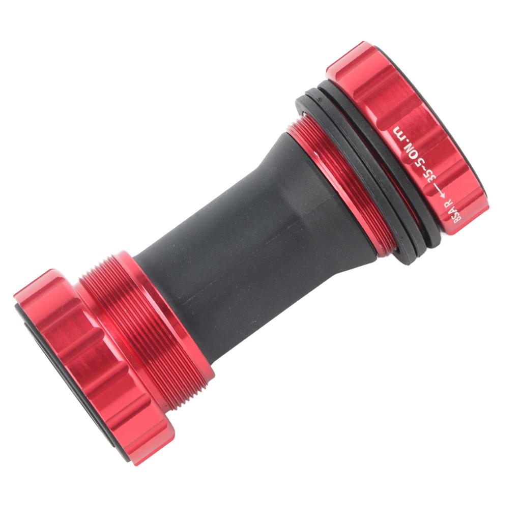 1.37x24T Rennräder Mountainbikes 68?73mm BB Tretlager AluminiumlegierungRot