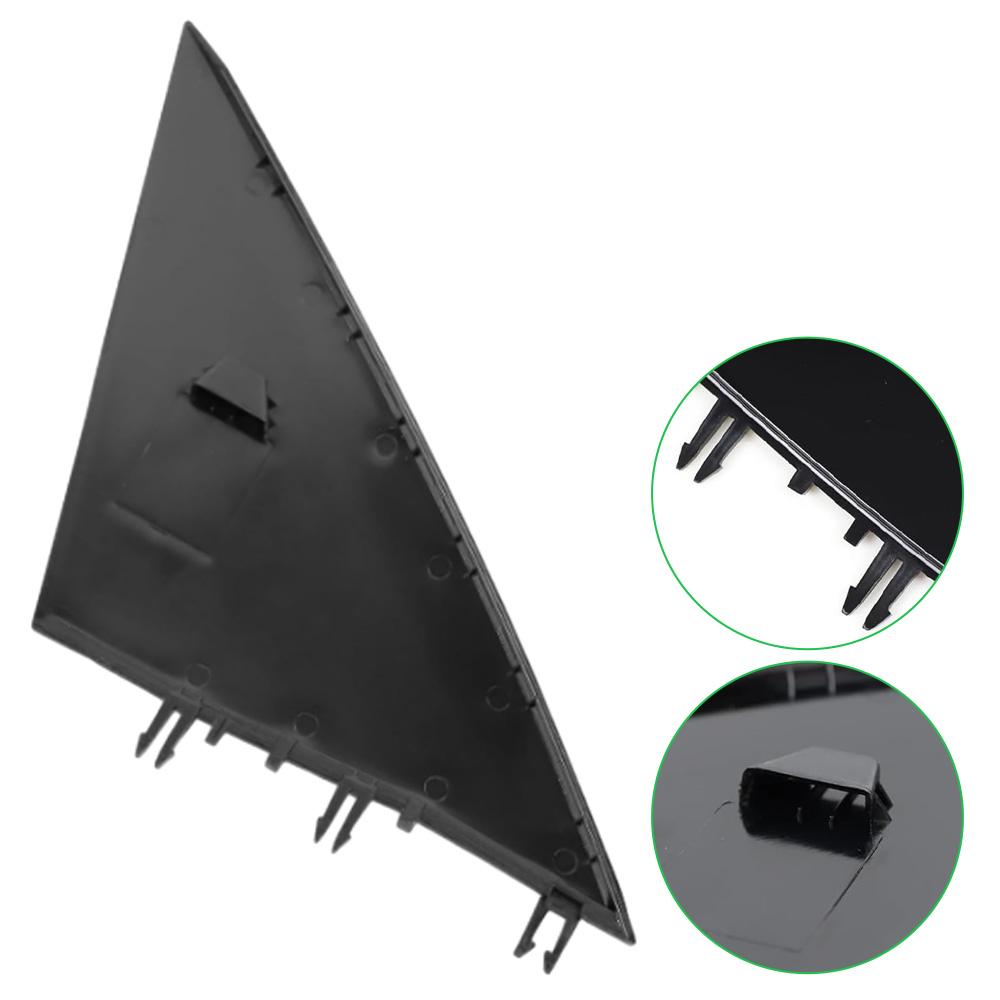 For Tesla Model Y 2020-2025 Car Rearview Mirror Triangle Triangular Plate Trim Front Left /Right  1495632-00-B, 1495633-00-B 