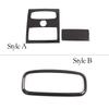 For Ford Ranger Wildtrak 2015-2021 ABS Carbon Fiber Auto Front Rear Reading Light Lamp Cover Trim Frame Sticker Car Accessories